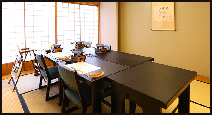 本館3F 個室御食事処