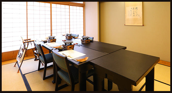 本館3F 個室御食事処